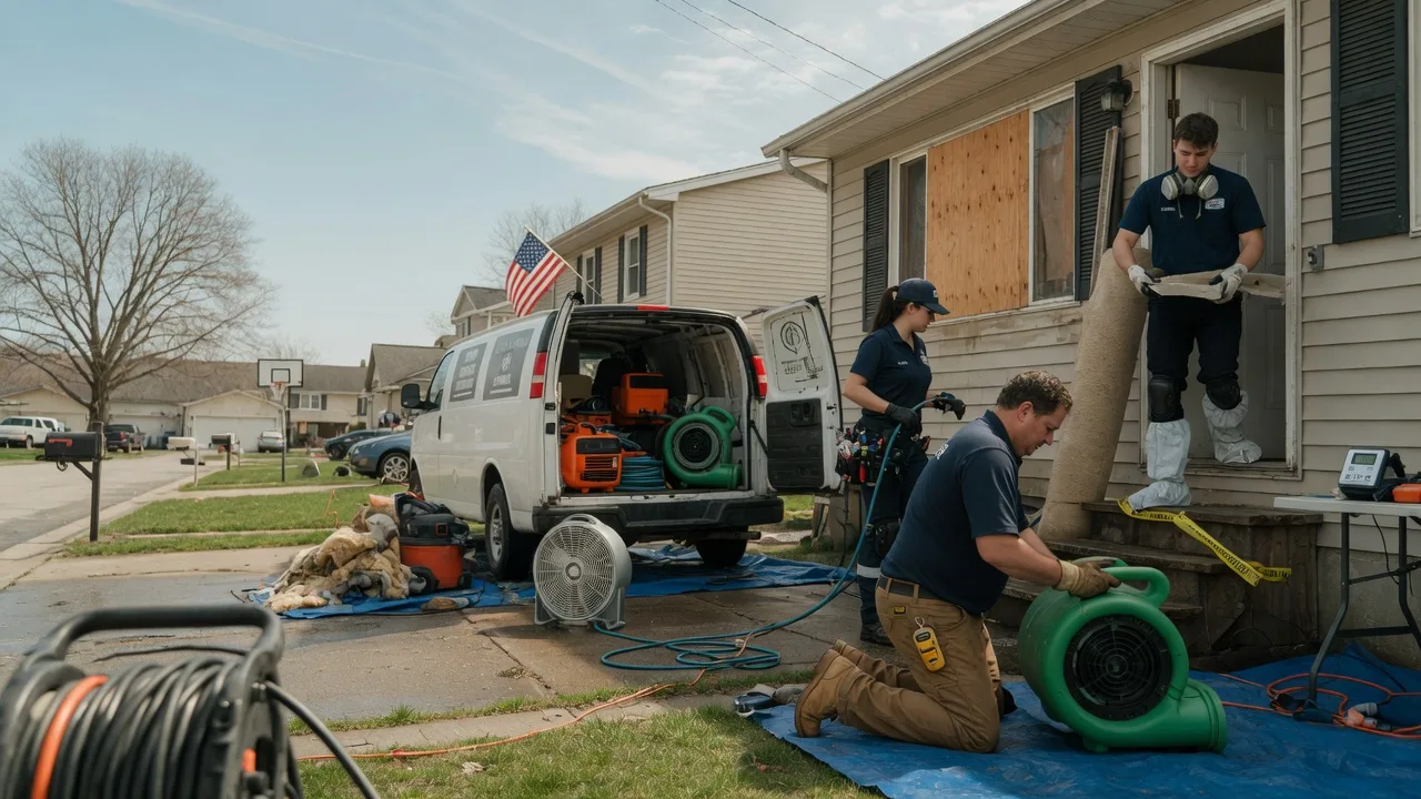 Water Damage Restoration in Isanti, MN near me
